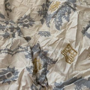 Anthropologie queen duvet cover